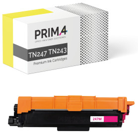 TN247 TN243 Cartouche de Toner GPC IMAGE 5 Pack Compatibles pour Brother  TN247/TN243 pour HL-L3210CW HL-L3270CDW HL-L3230CDW