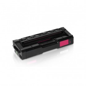 406099 Magenta Toner Compatibile Con Stampanti Ricoh SP C220, C221, C222, Type SP C220E -2k Pagine