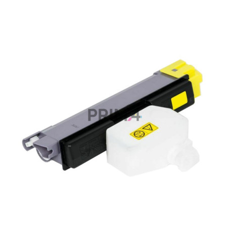 4472610016 Jaune Toner +Bac de Récupération Compatible avec Imprimantes Utax CDC1626, 5526, CLP3726, PC2660 -5k Pages