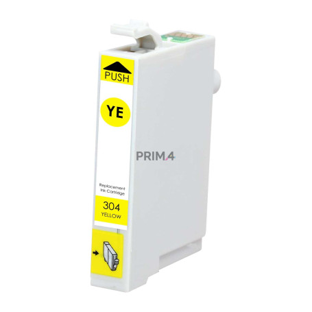 T1304 Amarillo 10.1ml Cartucho de tinta Compatible con impresoras Inkjet Epson BX625, BX525, Sx525, 620FW, T13044010