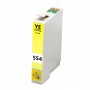 T0554 Amarillo 16ml Cartucho de tinta Compatible con impresoras Inkjet Epson Stylus Foto R240, RX 42X, RX520