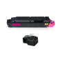 4472110014 Magenta Toner +Resttonerbehälter Kompatibel mit Drucker Utax CLP3721, 4721, PC2160DN -2.8k Seiten